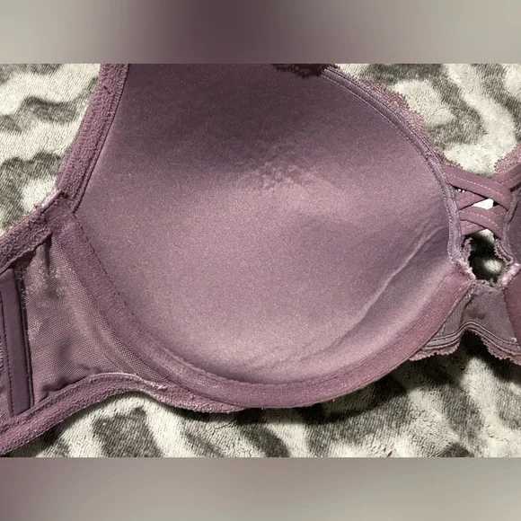 Torrid Lace Underwire Bra in Mauve - Picture 7 of 10